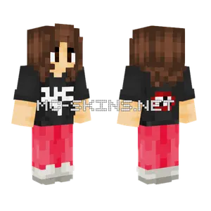 Eddie Van Halen Minecraft skin