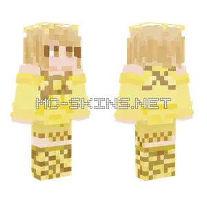 Eden Yellow Dress Minecraft skin