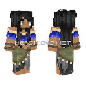 Edited Girl Minecraft skin