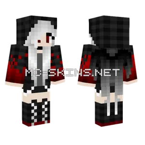 Edited Phoenix Girl Minecraft skin