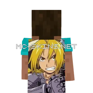 Edward Elric cape, outside and lining
