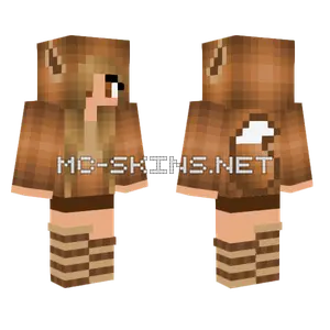Eevee Girl Edit Minecraft skin