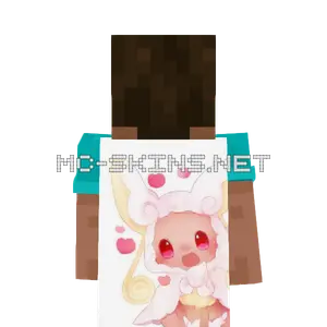 Eevee Mega cape, outside and lining