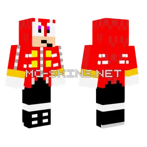 Eggman Knuckles Minecraft skin