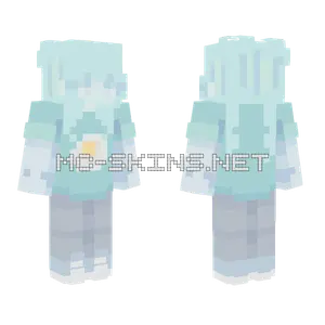 Eggy Blue Outfit Minecraft skin