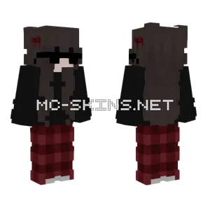 Egirl Flannel Outfit Minecraft skin