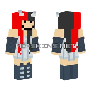 Egirl Quackity Quartz Minecraft skin