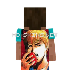 Eikichi Onizuka cape, outside and lining