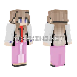 Eilonwy Pink Outfit Minecraft skin