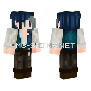 Eirwen Winter Fae Minecraft skin