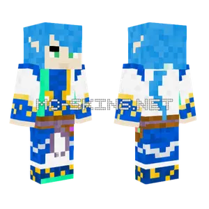 Eldarya Ezarel Minecraft skin