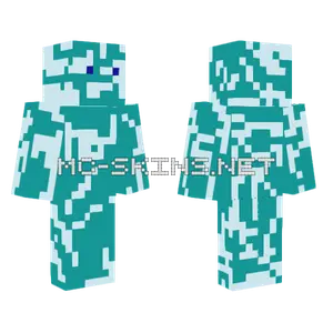 Elder Freezelord Minecraft skin