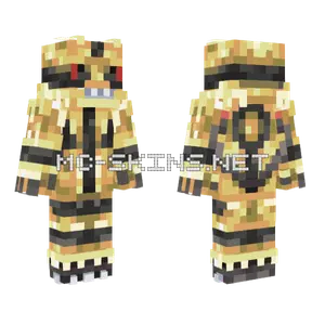 Electivire Pokemon Minecraft skin