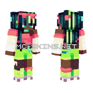 Electric Skip RCE Minecraft skin