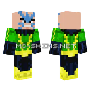 Electro Suit Minecraft skin