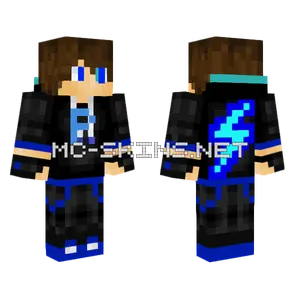 Electrodehawk Boy Minecraft skin