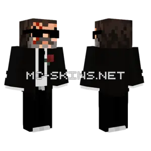 Elegant Man Suit Minecraft skin