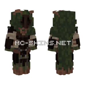 Elf Druid Minecraft skin