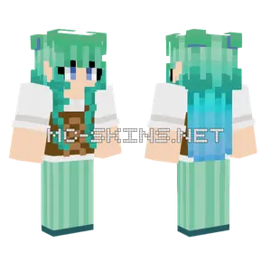 Elf Girl Minecraft skin