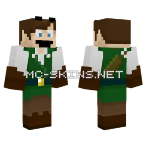 Elfy Happy Fixed Minecraft skin