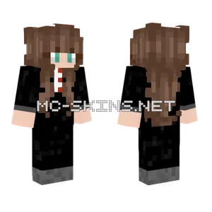 Ella In A Suit Minecraft skin