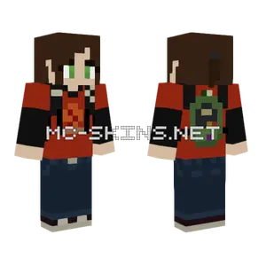 Ellie Tlou Minecraft skin
