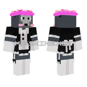 Elliot Gorilla Tag Maid Minecraft skin