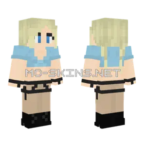 Elsa Bloodstone Young Blood Minecraft skin