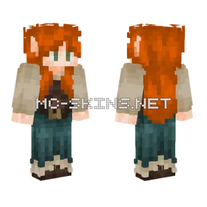 Elven Barmaid Minecraft skin