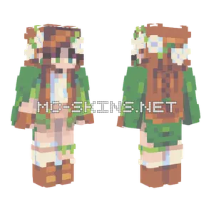 Elven Race Minecraft skin