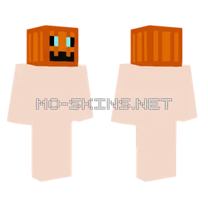 Elyra Bloodmoon Pumpkin Mutant Minecraft skin