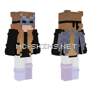 Elytrian Girl Minecraft skin