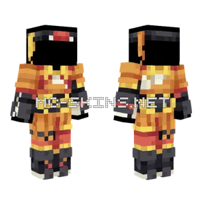 Emboar Pokemon Skin Minecraft skin