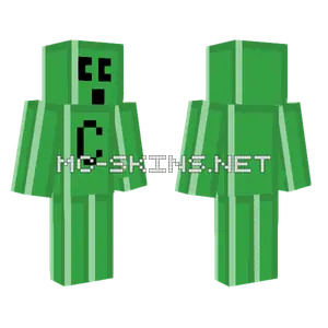 Emerald Craftee Minecraft skin