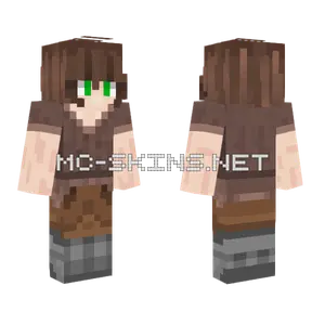 Emerald Green Skin Minecraft skin