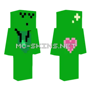 Emerald Heart Minecraft skin