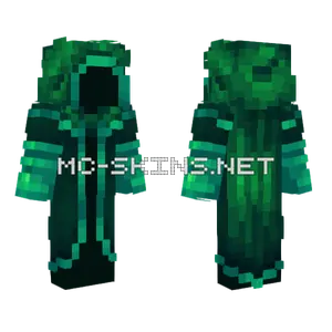 Emerald Mage Minecraft skin