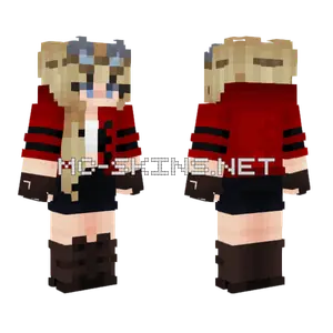 Emi Cubito x Roier y Cell Minecraft skin