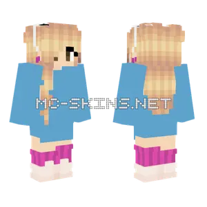 Emisiowa Girl Minecraft skin