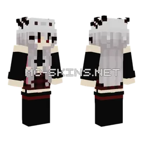 Emo Axolotl Minecraft skin