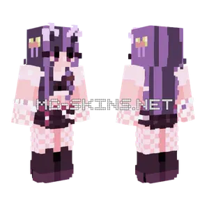 Emo Cat Girl Minecraft skin