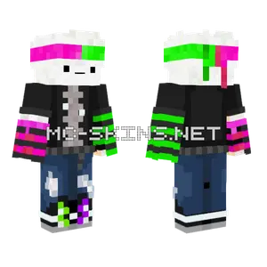 Emo Man Dude Thing Minecraft skin
