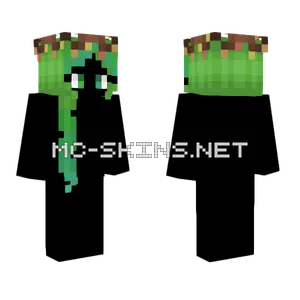 Enchanted HB Pastel Green Fade Minecraft skin