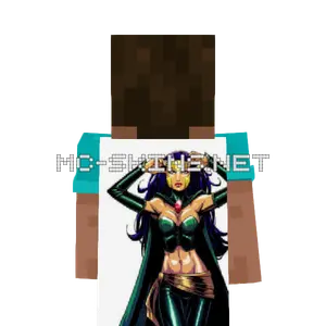 Enchantress cape, outside and lining