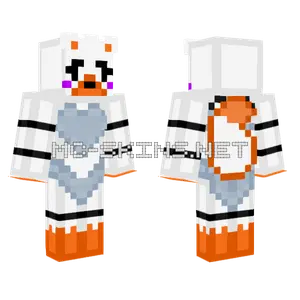 End Of Summer Lolbit Minecraft skin