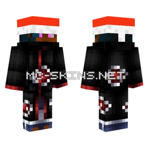 Ender Akatsuki Navidad Minecraft skin