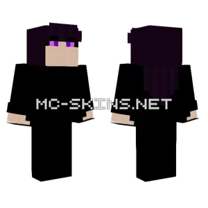 Ender Girl Minecraft skin