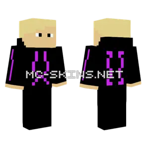 Ender Hoodie Minecraft skin