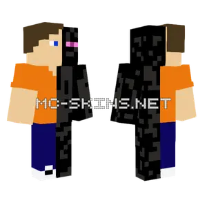 Ender Man Minecraft skin