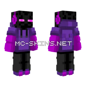 Enderman Gamer Skin Minecraft skin